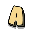 Символ буква A